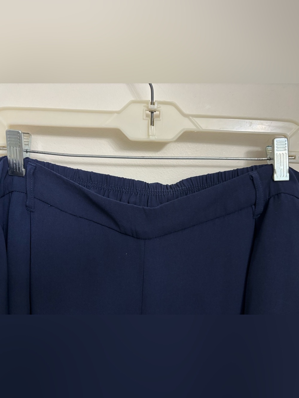Joan Rivers Bitsy pull-on wide leg pants (QVC item A616445) with alterations - Picture 2 of 13